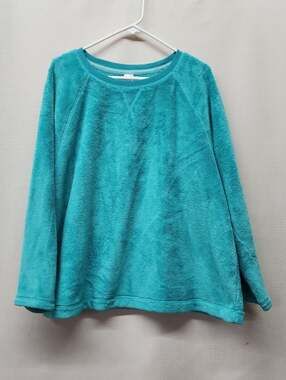 SO Teal Plush Intimates Pullover